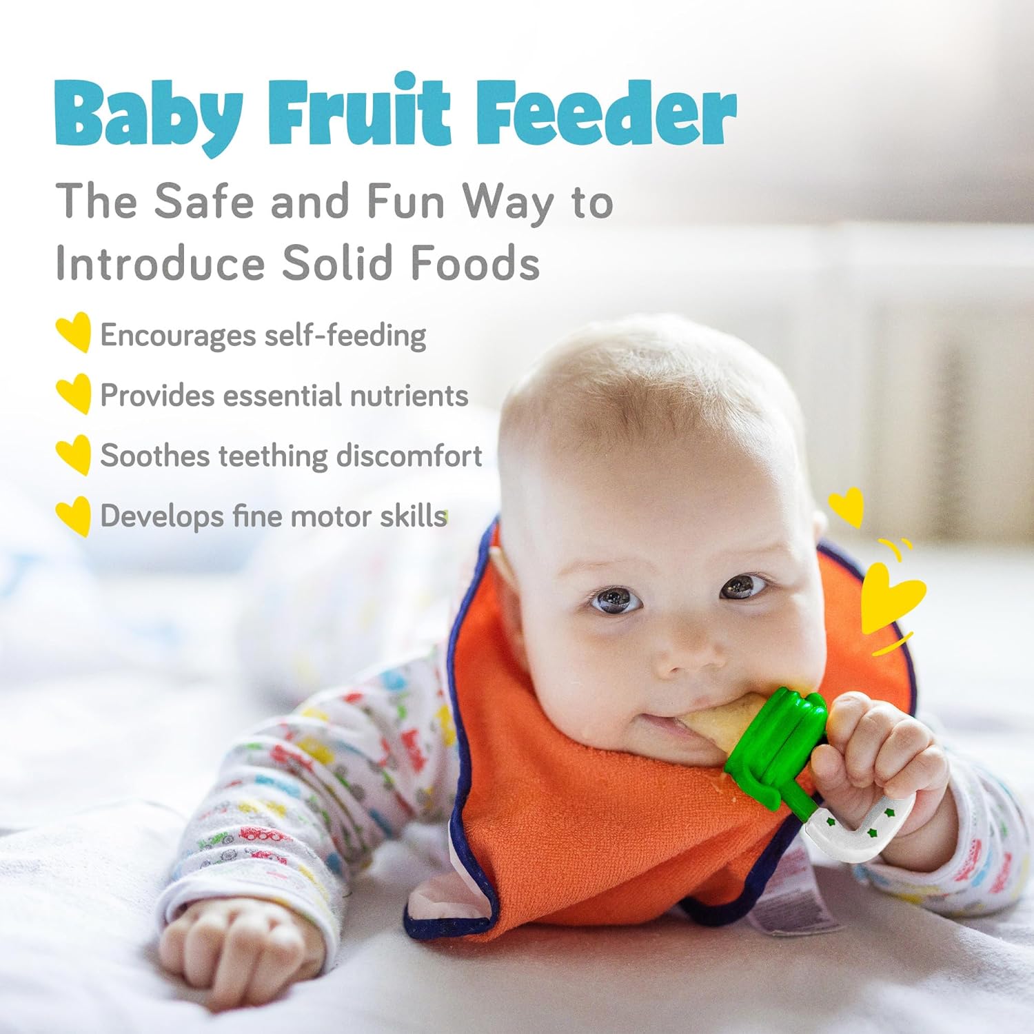1pc Baby Feeding Spoon Fruit Grinding Pacifier Complementary Bites Silicone Mesh Baby Feeding Tableware