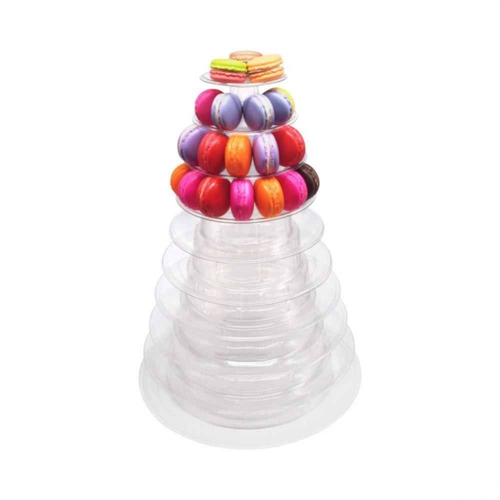 Macaron Display Stand Cake Stand Cupcake Tower Rack Tray Bases For Desserts Table Wedding Macaron Stands Candy Bar Decoration