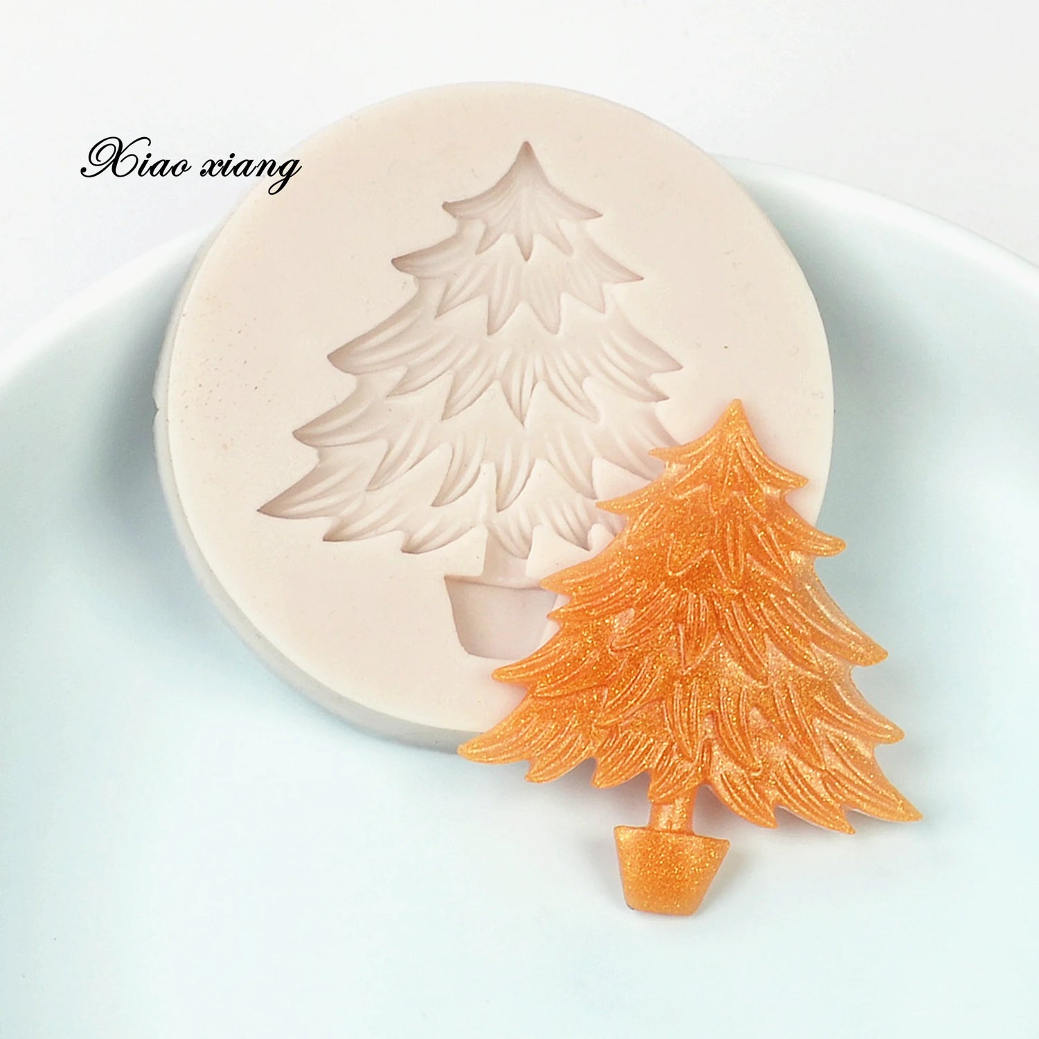 Chrsitmas Tree Silicone  Fondant Molds For Baking DIY Tree Cake Molds Sugar Craft Chocolate Mold Fondant Cake Decorating Tools