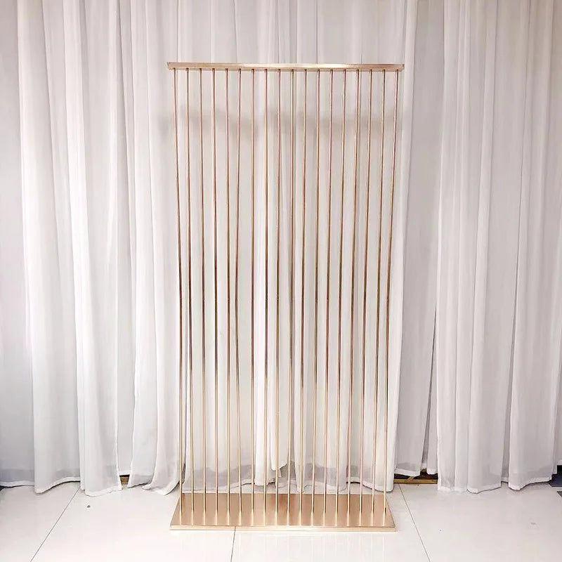 Luxury Iron Screen Wedding Backdrops Party Supplies Background Decoration Frame Ornaments Cake Pillar Flower Plinth Metal Board