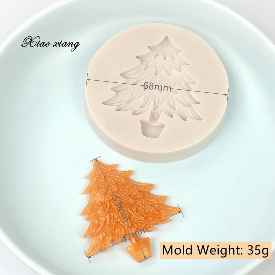 Chrsitmas Tree Silicone  Fondant Molds For Baking DIY Tree Cake Molds Sugar Craft Chocolate Mold Fondant Cake Decorating Tools