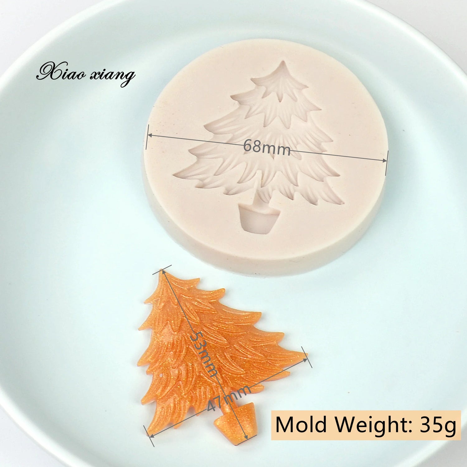 Chrsitmas Tree Silicone  Fondant Molds For Baking DIY Tree Cake Molds Sugar Craft Chocolate Mold Fondant Cake Decorating Tools