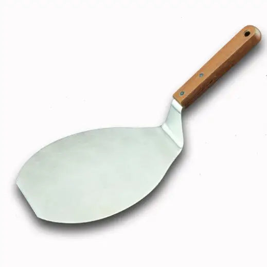 Christmas supplies Wood Handle Stainless Steel Cake Lifter cake Pizza Server Cookie Spatula Big Pizza Shovel