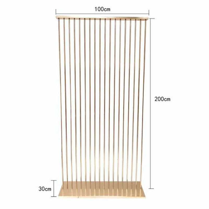 Luxury Iron Screen Wedding Backdrops Party Supplies Background Decoration Frame Ornaments Cake Pillar Flower Plinth Metal Board