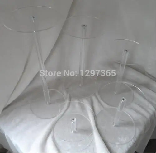Hot shopping Each interval display rack fine crystal round acrylic cake wedding party supplies Hot shopping Each interval displa