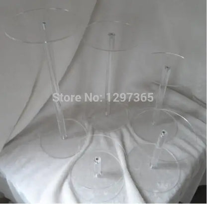Hot shopping Each interval display rack fine crystal round acrylic cake wedding party supplies Hot shopping Each interval displa
