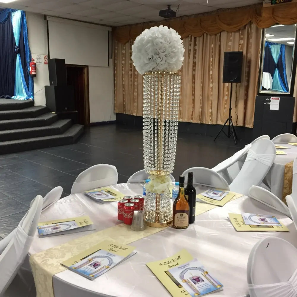 Sale By Bulk Sparkling Crystal Clear Garland Chandelier Wedding Cake Stand Birthday Party Supplies Decorations For Table Top