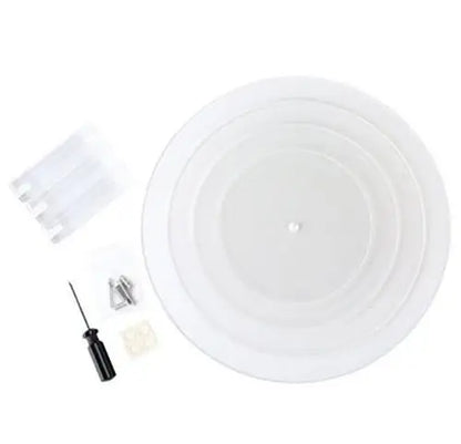 1piece 5 acrylic Tier Candy Fruits Cakes Desserts Plate Stands Cupcake Fruit Plate Stand for Wedding Party Birthday Supplies