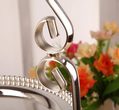 Modern wedding supplies cake stand tool cake stand  dessert tray crystal pendants cake pan rack wedding decoration DGP015