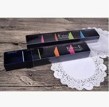 2018 New Luxury Macaron Boxes Packaging Box For 5 Macarons Storage Cake Holders Pastry Packaging Boxes Event Party Supplies Dec