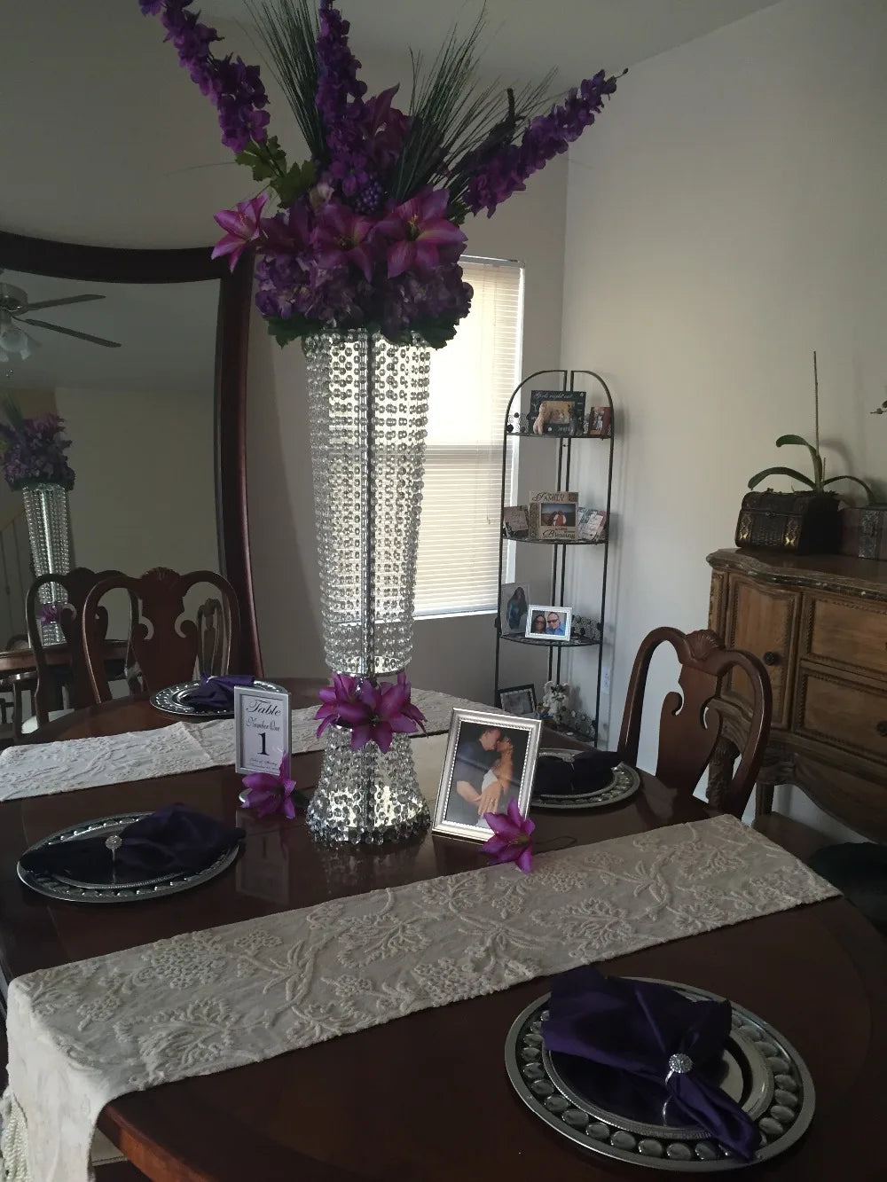 Sale By Bulk Sparkling Crystal Clear Garland Chandelier Wedding Cake Stand Birthday Party Supplies Decorations For Table Top