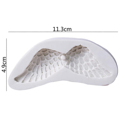 Angel Wing 3D Silicone Molds Fondant Mold Cakes Decoration Tools Candy Clay Gum Paste Chocolate Moulds DIY Kitchen Baking Tools