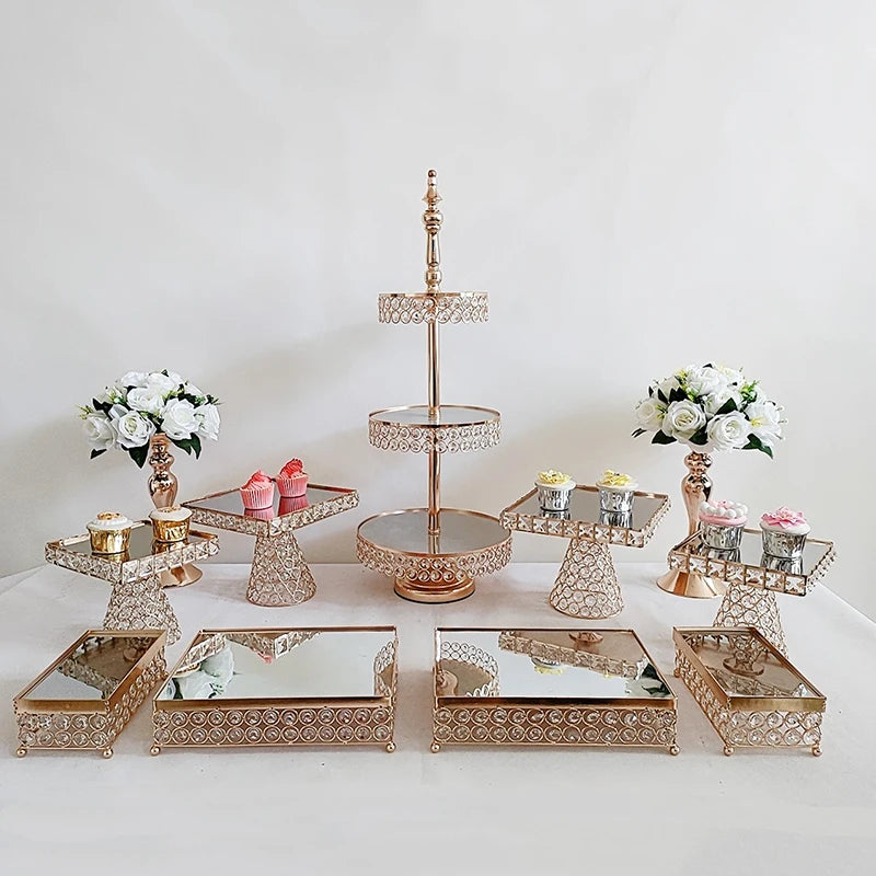 3pcs -15pcs  New style Wedding Cake Tools Fondant Bakeware Cake Decorating Supplies Dessert Table Pops