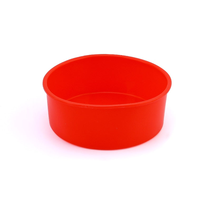 Round Silicone Cake Mold 4 6 8 10 Inch Silicone Mould Baking Forms Silicone Baking Pan For Pastry Cake