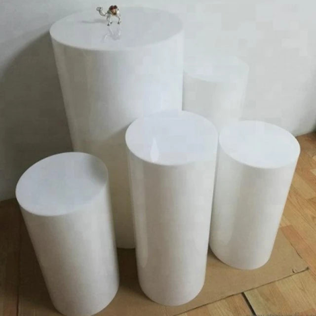 New style Stainless Steel sliver/Gold Plinths Wedding decoration Supplies For small Cake table yudao405