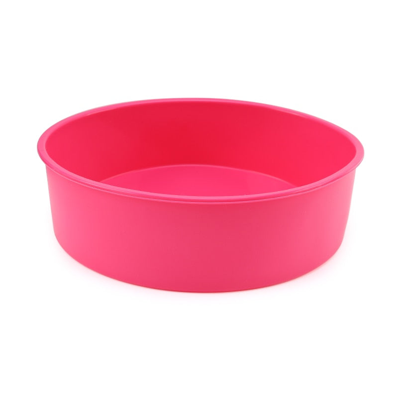 Round Silicone Cake Mold 4 6 8 10 Inch Silicone Mould Baking Forms Silicone Baking Pan For Pastry Cake