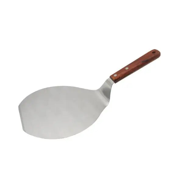 Christmas supplies Wood Handle Stainless Steel Cake Lifter cake Pizza Server Cookie Spatula Big Pizza Shovel