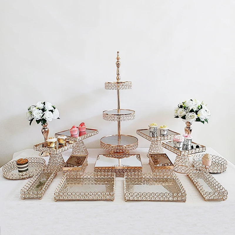 3pcs -15pcs New style Wedding Cake Tools Fondant Bakeware Cake Decorating Supplies Dessert Table Pops