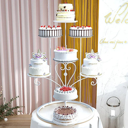 Party Events Cake Stand Pastry Confectionery Cupcake Stand Design Cake Board Buffet Display Cosas De Cocina Kitchen Supplies