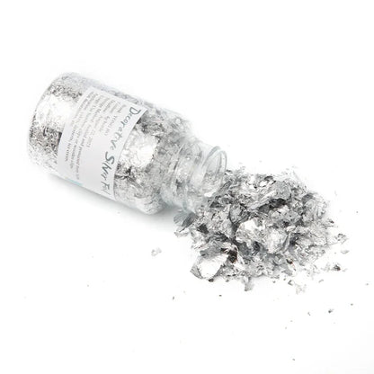 Genuine Gold Leaf Schabin Flakes Gold Cake Decoration DIY Chocolates Decor For Happy Birthday Party Baking Supplies