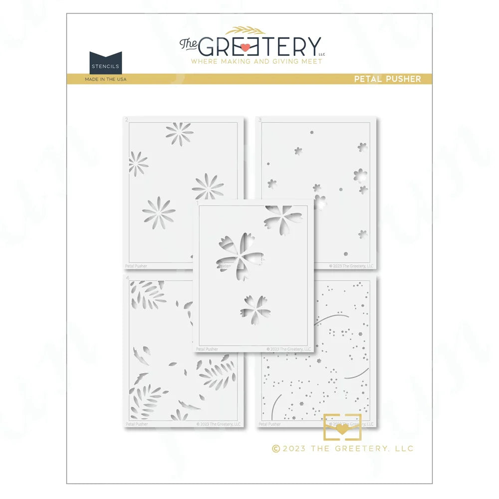 Metal Cutting Dies and Stamps Petal Pusher Sets Layering Stencils DIY Scrapbooking Stencil Paper Cards Album Stamp Die Sheets