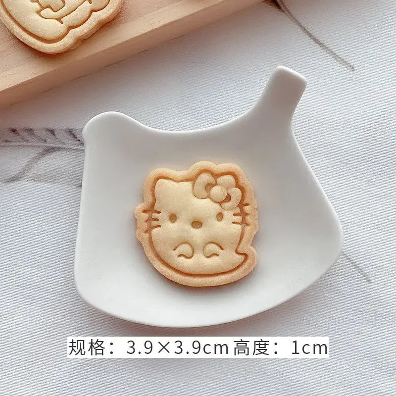 Halloween Sanrios Anime Kawaii Cookie Mold Cute Ghost Hellokittys Cinamolol Parent Child DIY Family Cartoon Baking Mold Gifts