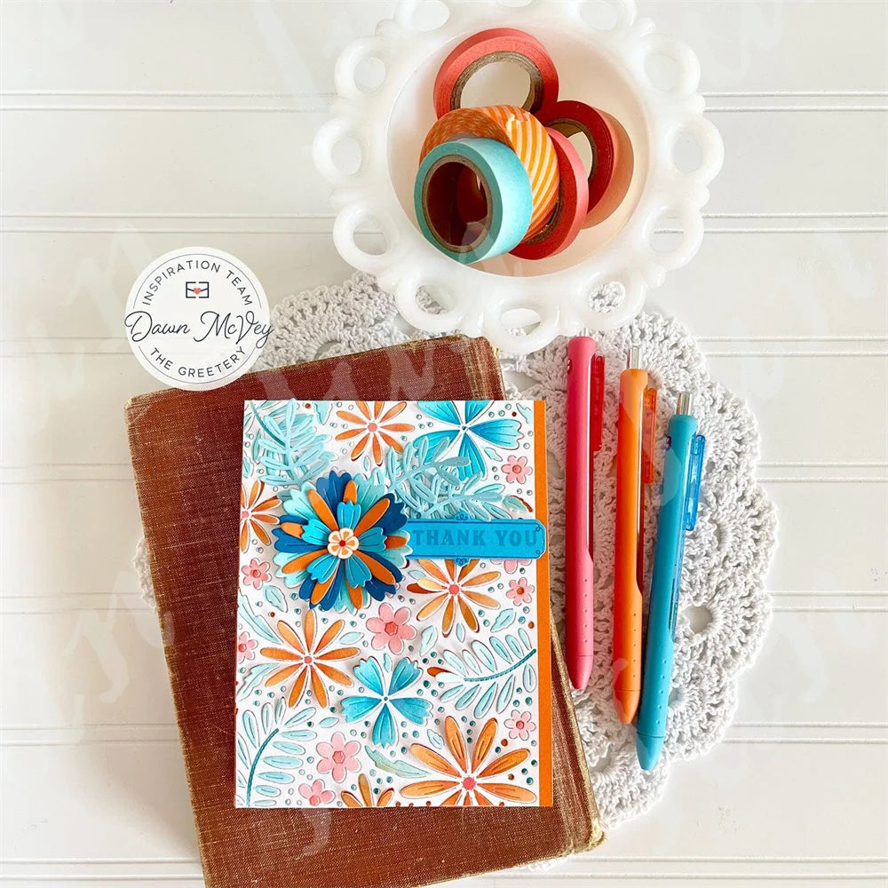 Metal Cutting Dies and Stamps Petal Pusher Sets Layering Stencils DIY Scrapbooking Stencil Paper Cards Album Stamp Die Sheets