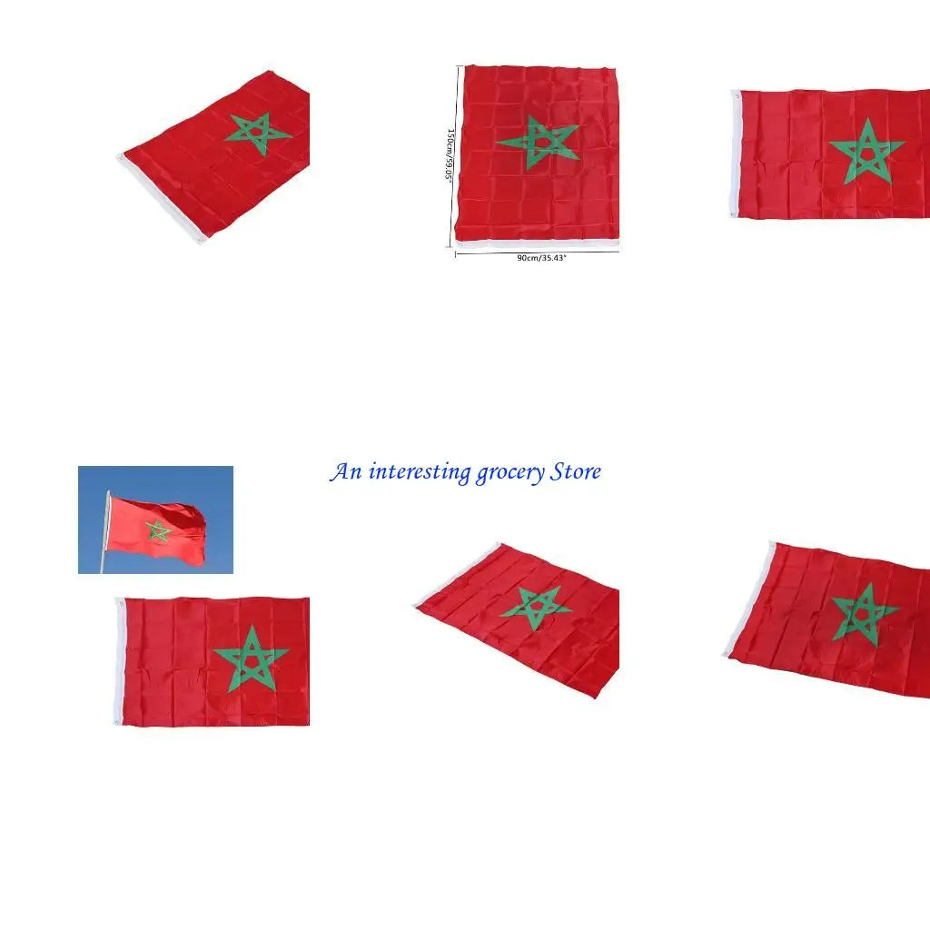 652D 1PC National Banners for Parades Sport 90x150cm Articles for Daily Use or Decors