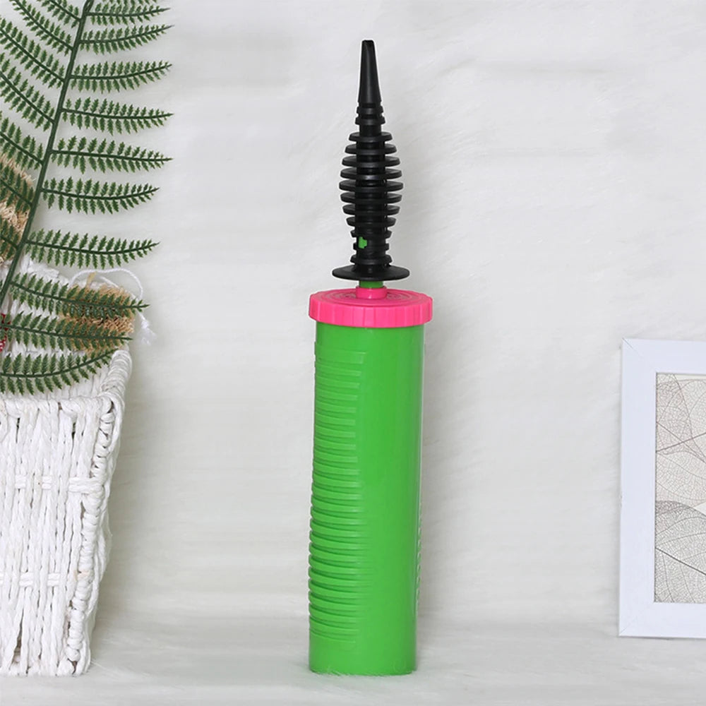 Balloon Pump Handheld Two-Way Dual Action - Hand Blower Air Pumper Balloons Ballon Inflator Pumping for Wedding Birthday Party