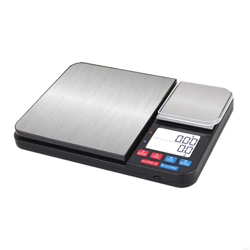 E5BE Dual Platform digital Kitchen &amp; Scale Tare Clear Backlight Dispaly for Smart Counting for Food Ingredients Baking