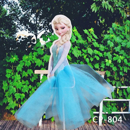 Disney Princess Cake Decoration Frozen Elsa Anna Princess Cake Cupcake Toppers Baby Shower Birthday Supplies Party Cake Decor