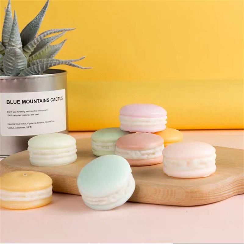 3D Silicone Mold Macaron Shape DIY Soap Chocolate Molds Fondant Candy Mould 3D Macaron Silicone Mold Cake Decorating Baking Tool