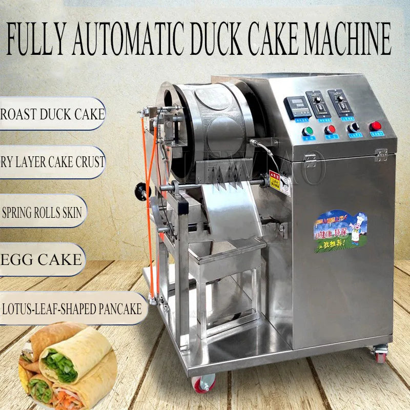 Factory Direct Supply Roast Duck Cake Machine Commercial Spring Roll Machine