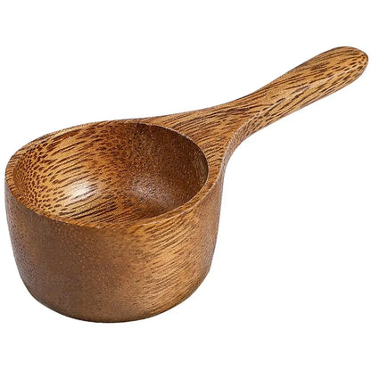 Acacia Wood Measuring Spoon Small Scoop for Loose Coffee Beans Tea Powder Baking Ingredients Kitchen Gadgets Accessories