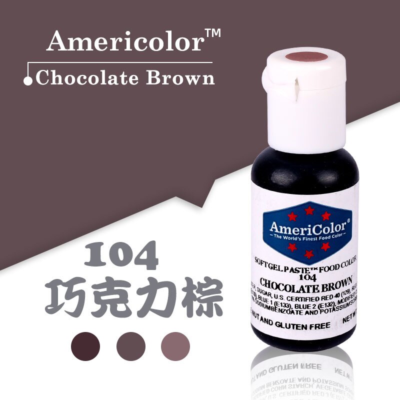 Americolor Natural Food Coloring Water Oil Baking Fondant Cream Cake Macaron DIY Kitchen Baking Supplies Pastry Decorating Tools