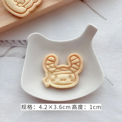 Halloween Sanrios Anime Kawaii Cookie Mold Cute Ghost Hellokittys Cinamolol Parent Child DIY Family Cartoon Baking Mold Gifts