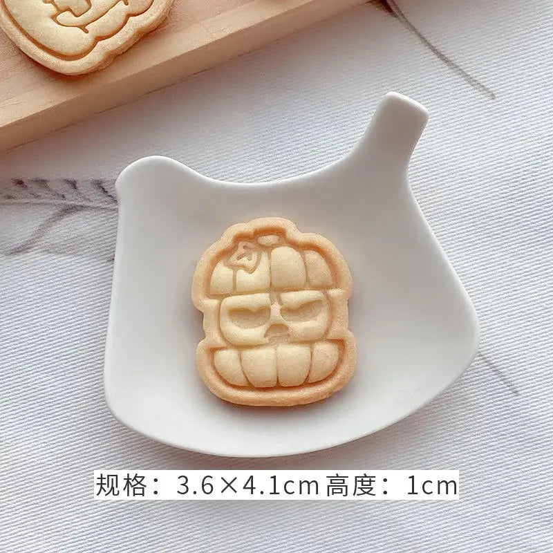 Halloween Sanrios Anime Kawaii Cookie Mold Cute Ghost Hellokittys Cinamolol Parent Child DIY Family Cartoon Baking Mold Gifts