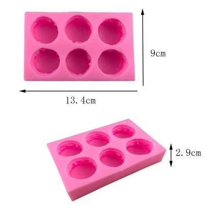 3D Silicone Mold Macaron Shape DIY Soap Chocolate Molds Fondant Candy Mould 3D Macaron Silicone Mold Cake Decorating Baking Tool