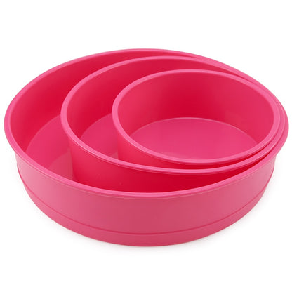 Round Silicone Cake Mold 4 6 8 10 Inch Silicone Mould Baking Forms Silicone Baking Pan For Pastry Cake