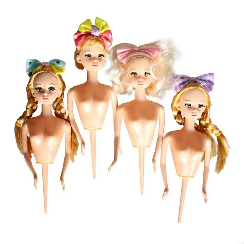 367A Cake Topper for Doll with Stake School Project Arts Crafts Party Favors Supplies for Home Bedroom Office Decoration Supp