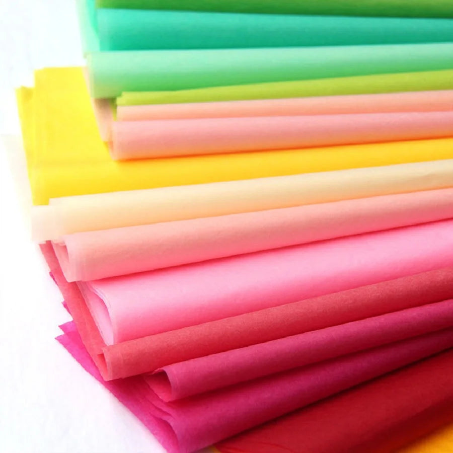 10 Sheets Tissue Paper (50×66cm) – Floral Gift Wrapping &amp; Craft Paper for Florists