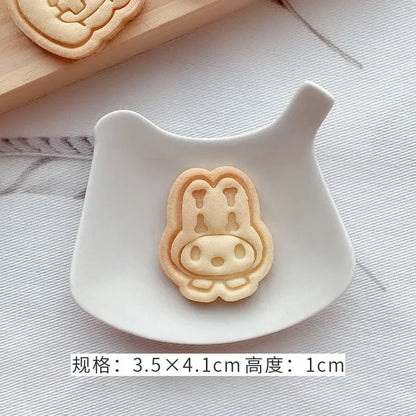 Halloween Sanrios Anime Kawaii Cookie Mold Cute Ghost Hellokittys Cinamolol Parent Child DIY Family Cartoon Baking Mold Gifts