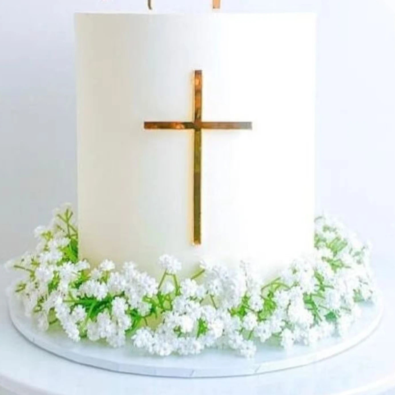 New Arrivals Christian Cross Cake Topper Acrylic Cake Decorations God Bless Cake Topper Party for Baking Cake Party Supplies