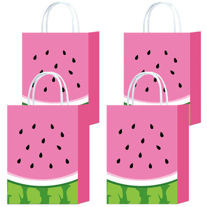 One in a Melon Cupcake Topper Baby Kids 1st Birthday Party Cake Decor Watermelon Themed Party Supplies Baby Shower Girl Birthday