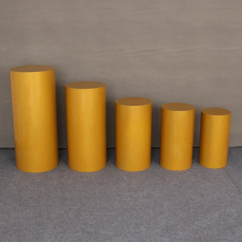 Cross-border supply wedding cylindrical dessert table wedding stage layout birthday Paty cake dessert table window booth