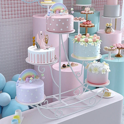 Modern Kitchen Fondant Cake Stand Pastry Cupcake Stand Cake Holder Buffet Display Cooking Support Gateau Kitchen Supplies