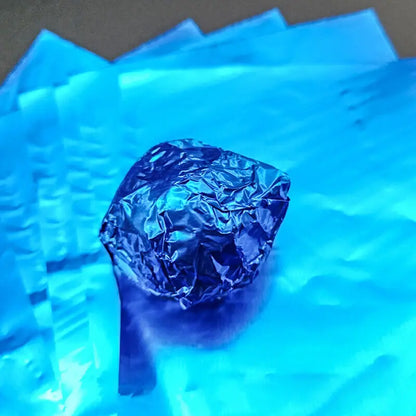 100pcs 8x8cm Aluminum Foil Wrapping Sheets – DIY Food Packaging for Chocolate &amp; Candy
