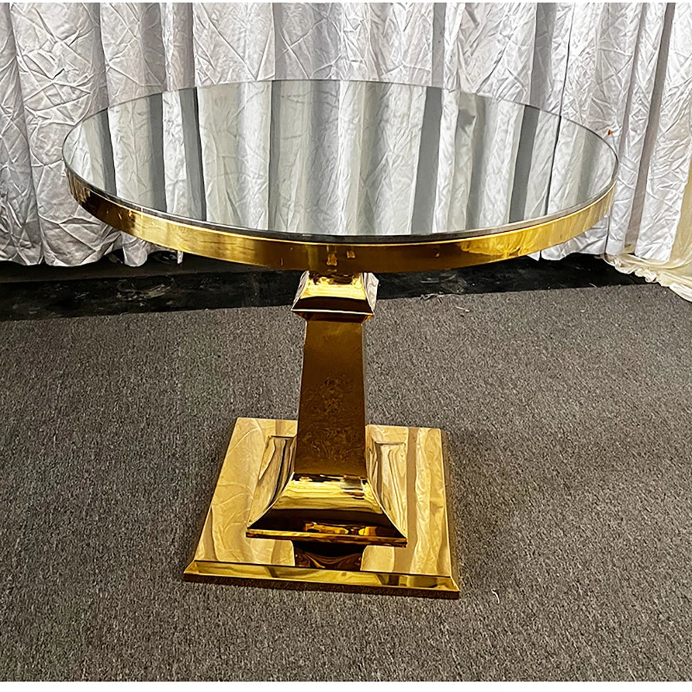 Hot Sale Luxury Stainless Steel Dining Table Designs Cake Decorating Supplies Table