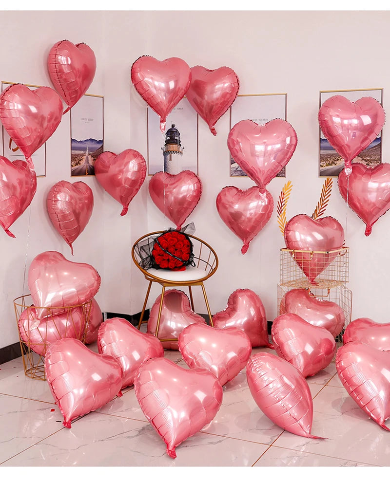 10/50/100Pcs DIY Wedding Party Decoration Love Balloons Day Romantic Proposal for Home Happy Birthday Ornament Holiday Balloons