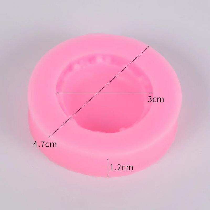 3D Silicone Mold Macaron Shape DIY Soap Chocolate Molds Fondant Candy Mould 3D Macaron Silicone Mold Cake Decorating Baking Tool